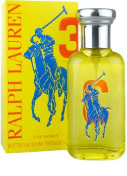 Ralph Lauren The Big Pony 3 Yellow eau de toilette nőknek 50 ml