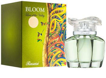 Rasasi Bloom Love of the Valley Eau de Parfum para mulheres 85 ml