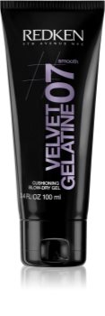 Redken Smooth Velvet Gelatine 07 gel za podporo volumna in sijaja las, posušenih s sušilcem