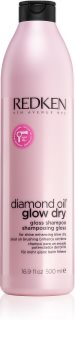 Redken Diamond Oil Glow Dry Gel Shampoo for Dull Hair