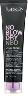 Redken No Blow Dry creme de styling para cabelo grosso e rebelde com efeito de secagem rápida