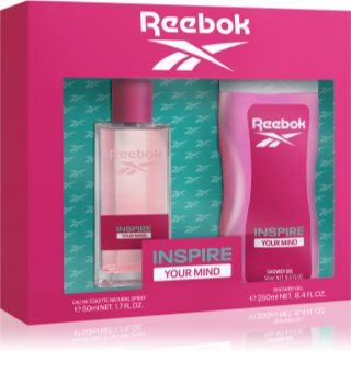 reebok inspire your mind for her woda toaletowa 50 ml   zestaw 