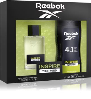 reebok inspire your mind for him woda toaletowa 50 ml   zestaw