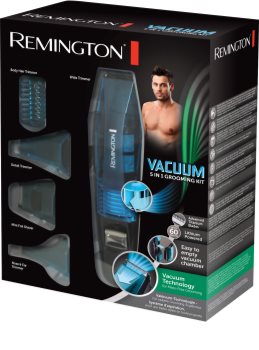 Remington Vacuum PG6070 zastřihovací sada na vousy i tělo 5 v 1