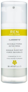 REN Clarimatte™ detoxikační maska pro mastnou a smíšenou pleť