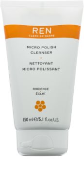 REN Radiance delikatny krem oczyszczający z mikro-perełkami