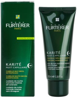 Rene Furterer Karité cuidado de noite intensivo para cabelo seco a danificado