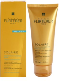 Rene Furterer Solaire Intensief Voedende Masker voor beschadigd Haar door Chloor, Zon en Zoutwater