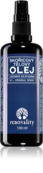 Renovality Original Series škoricový telový olej lisovaný za studena