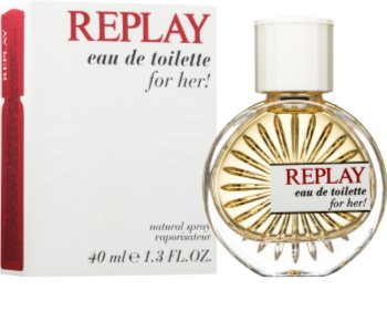 Replay for Her Eau de Toilette für Damen 40 ml