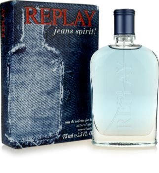 Replay Jeans Spirit! For Him eau de toilette pentru bărbați 75 ml