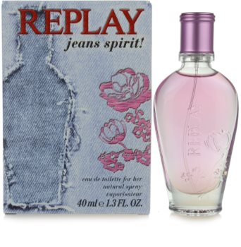 Replay Jeans Spirit! For Her Eau de Toilette voor Vrouwen 40 ml