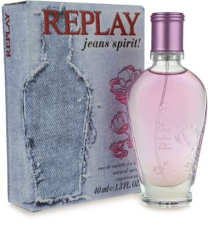 Replay Jeans Spirit! For Her Eau de Toilette voor Vrouwen 40 ml