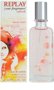Replay Your Fragrance! Refresh For Her eau de toilette para mujer 40 ml