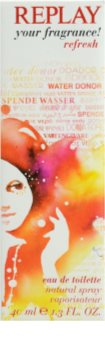 Replay Your Fragrance! Refresh For Her eau de toilette para mujer 40 ml