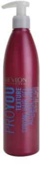 Revlon Professional Pro You Texture gel za lase z močnim utrjevanjem