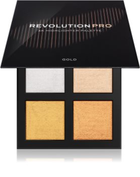 Revolution PRO 4K Highlighter Palette paleta rozjaśniaczy
