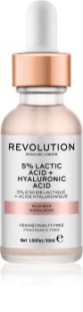 Revolution Skincare 5% Lactic Acid + Hyaluronic Acid exfoliant facial
