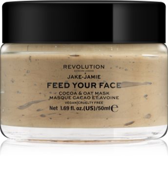 Revolution Skincare Jake-Jamie Cocoa & Oat Mask зволожуюча маска