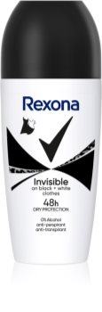 rexona invisible on black + white clothes