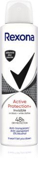 Rexona Active Protection+ Invisible antiperspirant v spreji pre ženy