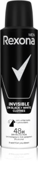 Rexona Invisible on Black + White Clothes antiperspirant ve spreji 48h