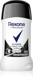 Rexona Invisible Black + White Diamond Antiperspirant Stick 48h