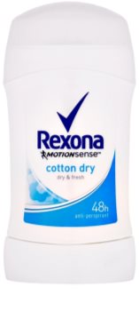 Rexona Cotton Dry antitranspirante en barra