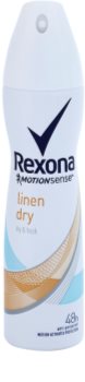 Rexona Dry & Fresh Linen Dry antiperspirant v pršilu
