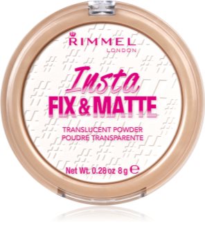 Rimmel Insta Fix & Matte прозора фіксуюча пудра