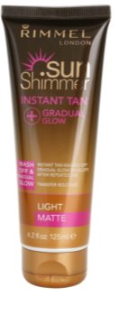 Rimmel Sun Shimmer Instant Tan abwaschbares Selbstbräuner-Gel