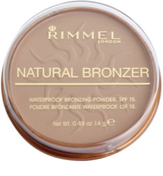 Rimmel Natural Bronzer polvos resistentes al agua efecto bronceado SPF 15