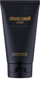 Roberto Cavalli Uomo Silver Essence żel pod prysznic dla mężczyzn 150 ml