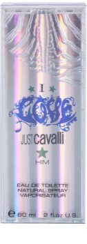 Roberto Cavalli Just Cavalli I Love Him toaletní voda pro muže 60 ml
