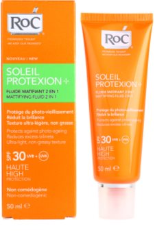 RoC Soleil Protect fluid matifiant pentru plaja SPF 30