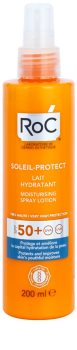 RoC Soleil Protect loção hidratante protetora em spray SPF 50+