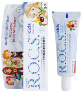 R.O.C.S. Kids Fruity Cone pasta de dentes para crianças