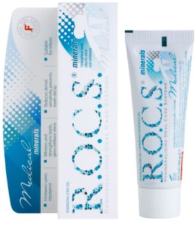 R.O.C.S. Medical Minerals Gel zur Remineralisation der Zähne für glatte und weiße Zähne