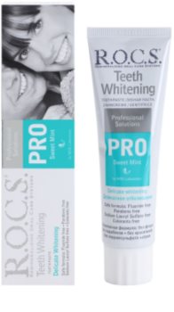 R.O.C.S. PRO Sweet Mint delikatna pasta wybielająca do zębów