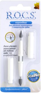 R.O.C.S. StaiNo lápiz blanqueador para quitar manchas del esmalte dental