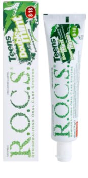 R.O.C.S. Teens Double Mint Exploding Freshness pasta de dientes