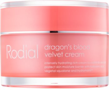 Rodial Dragon's Blood pleťový krém s kyselinou hyaluronóvou pre suchú pleť