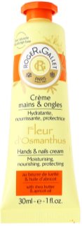 Roger & Gallet Fleur d'Osmanthus krema za roke in nohte s karitejevim maslom in oljem marelice