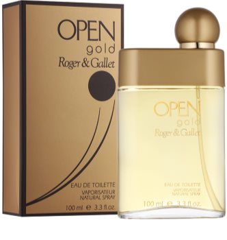 Roger & Gallet Open Gold Eau de Toilette para homens 100 ml