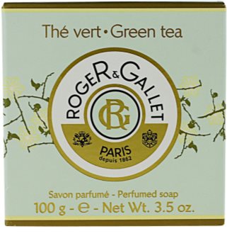 Roger & Gallet Thé Vert tuhé mydlo v krabičke