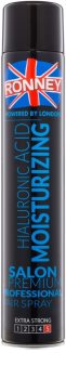 Ronney Hialuronic Acid Moisturizing lak na vlasy pro fixaci a tvar