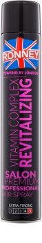Ronney Vitamin Complex Revitalizing regeneráló hajlakk extra erős fixálással