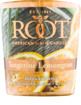 Root Candles Tangerine Lemongrass Votivkerze 60 g