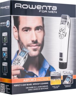 Rowenta For Men Airforce Precision TN4800F0 aparador de barba com aspiração