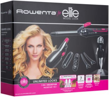 Rowenta Elite Model Look Unlimited Looks CF4112F0 wielofunkcyjna lokówka do włosów do włosów